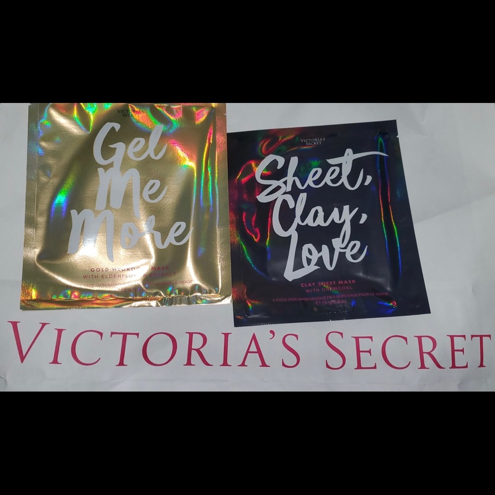 Victoria secret face masks.